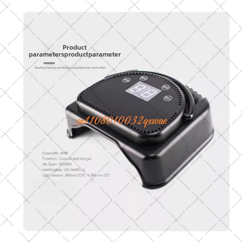 Uv Led Lamp Nail - Professional 64W Nail Dryer Lamp, Fast