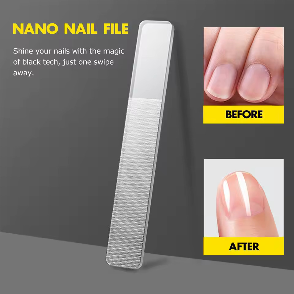 1/8Pcs Glass Nail Shiner Upgra - đánh giá và giá Nail Art Glossy