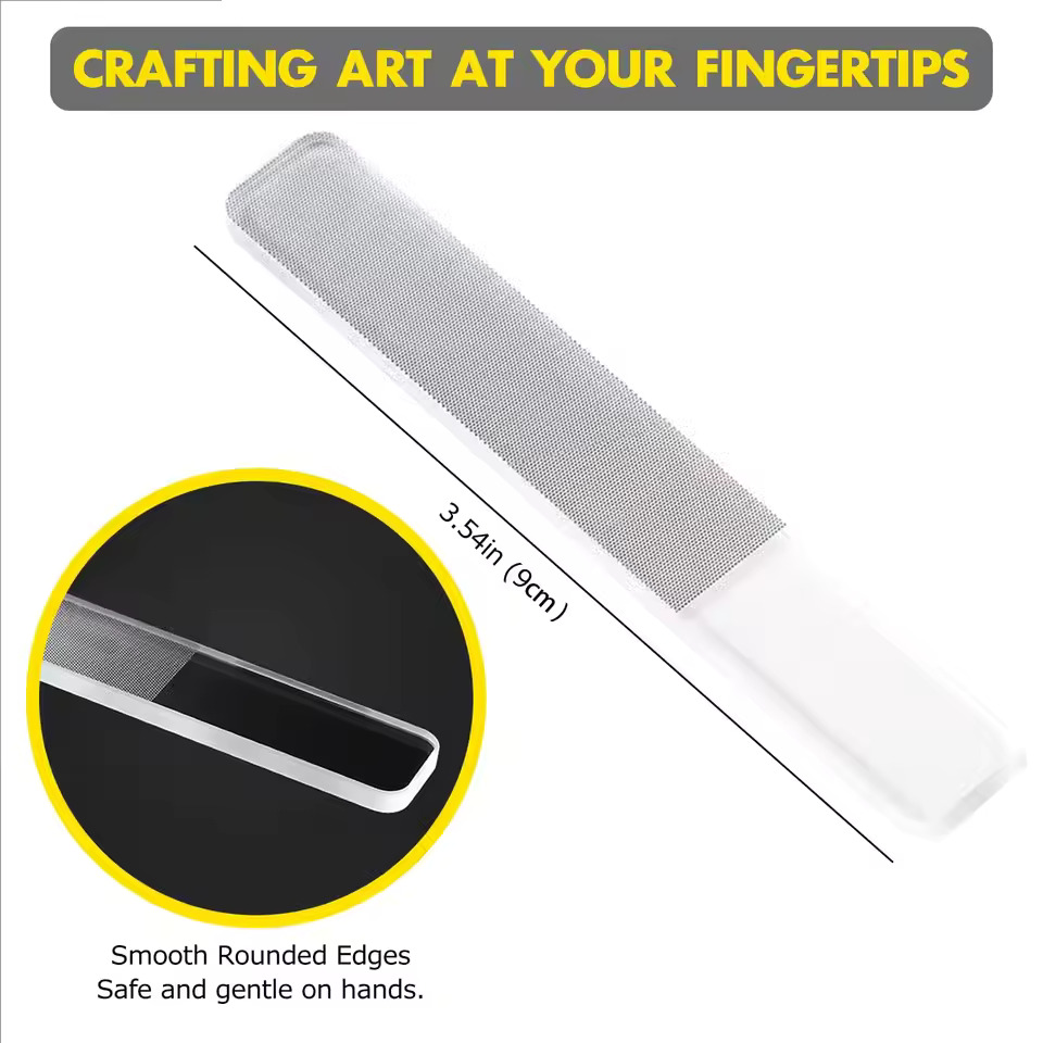 1/8Pcs Glass Nail Shiner Upgra - đánh giá và giá Nail Art Glossy