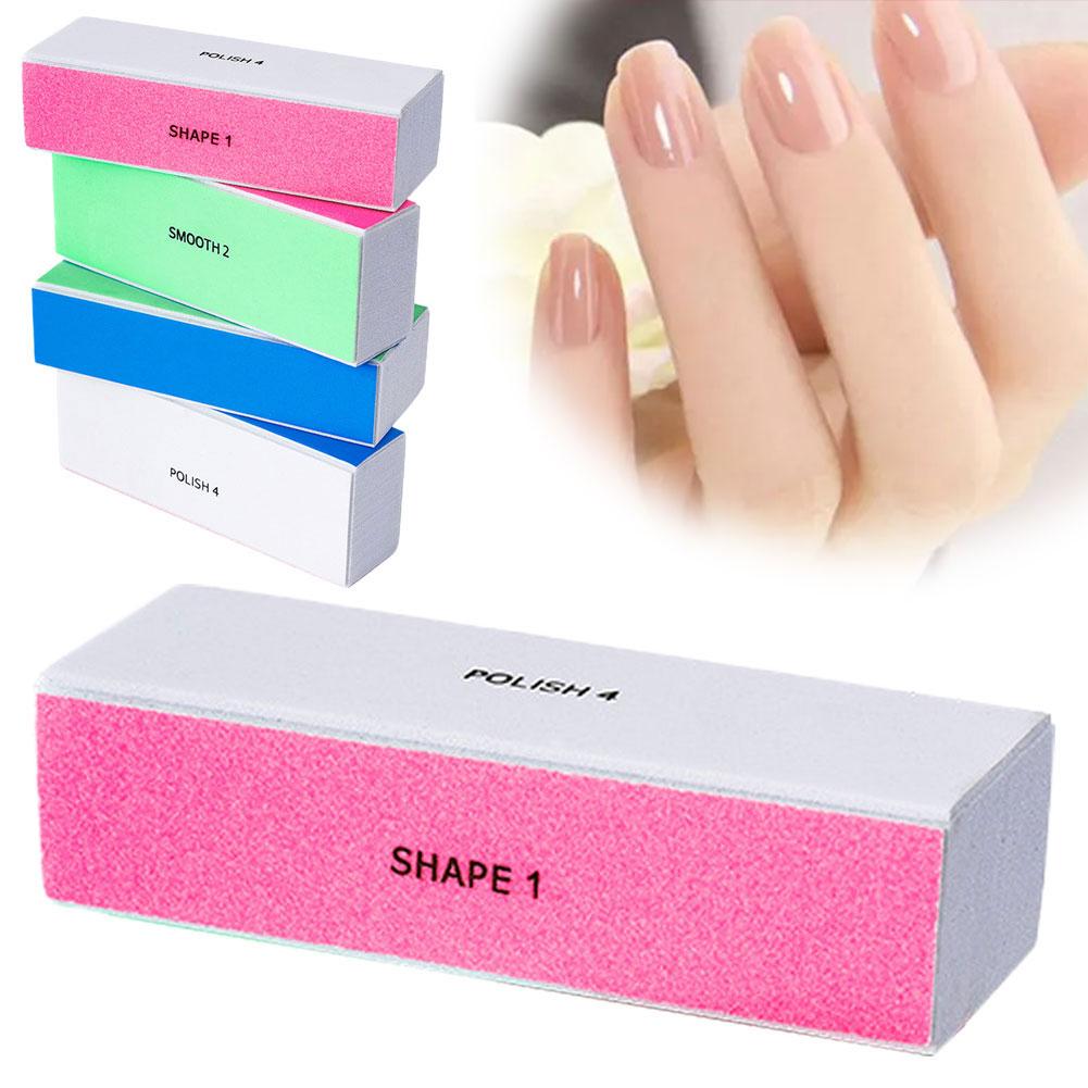 4 Way Nail Buffer Block, Four  - đánh giá và giá Nail Art Glossy