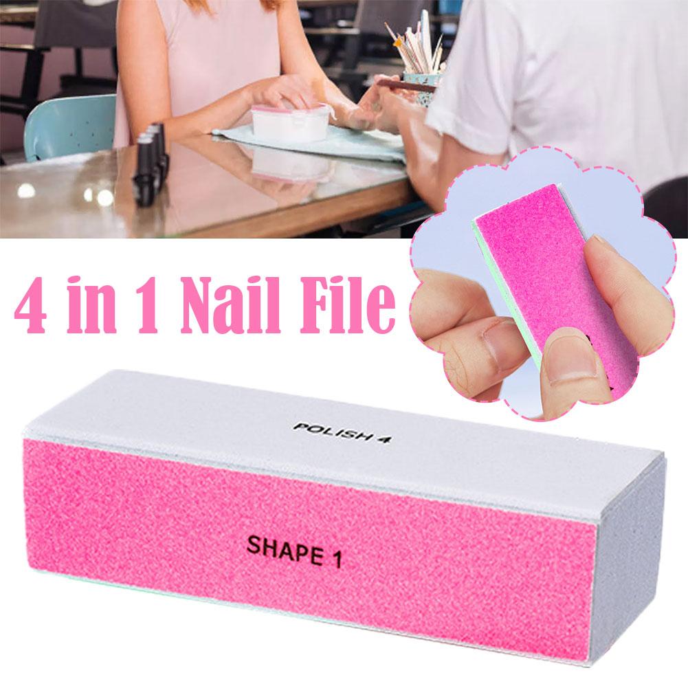 4 Way Nail Buffer Block, Four  - đánh giá và giá Nail Art Glossy