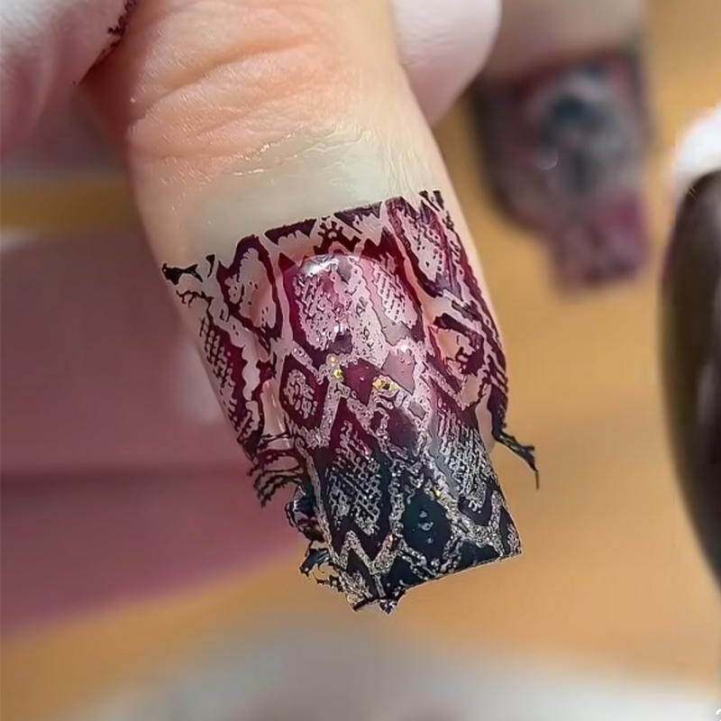 Animal Image Snake Leopard Nai - đánh giá và giá Nail Art Zebra Design