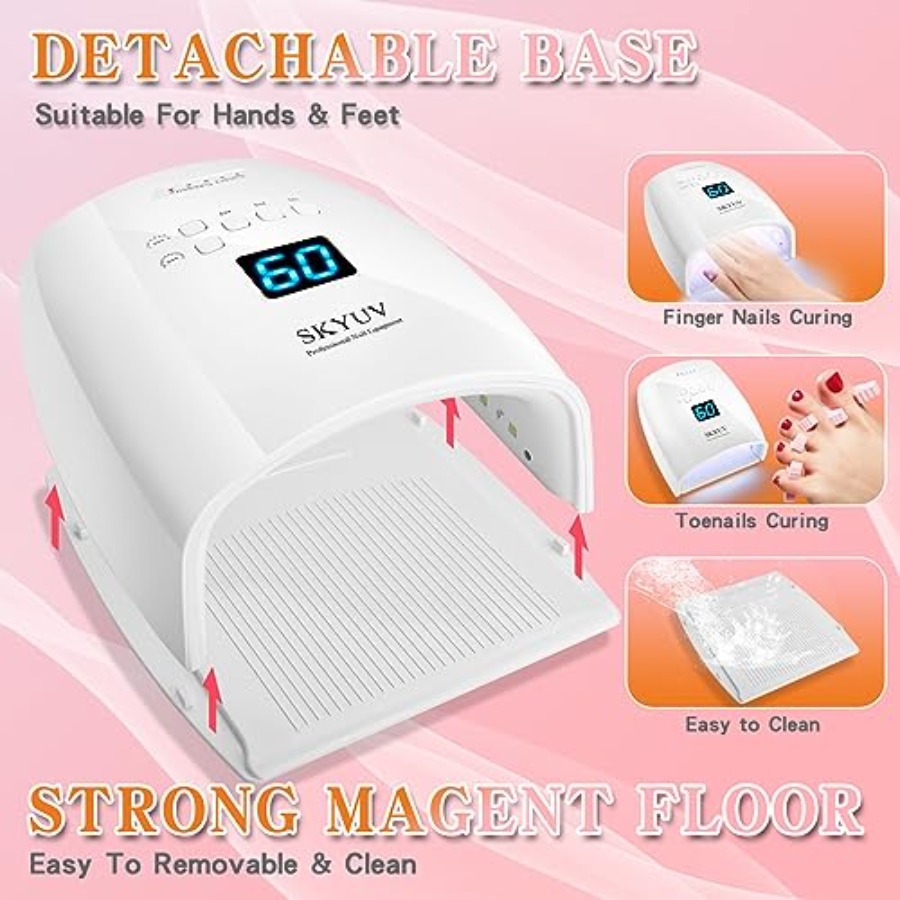 Rechargeable Faster Drying UV  - đánh giá và giá Uv Led Lamp Nail