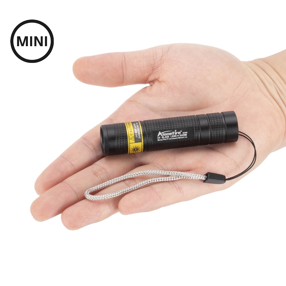 Mini 365nm UV Flashlight Black - đánh giá và giá Uv Led Lamp Nail