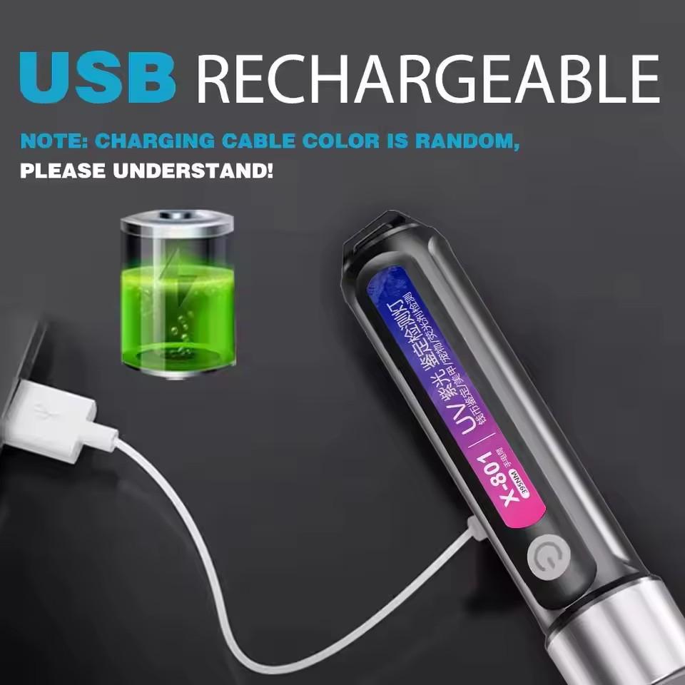 Mini UV LED Blacklight Flashli - đánh giá và giá Uv Led Lamp Nail