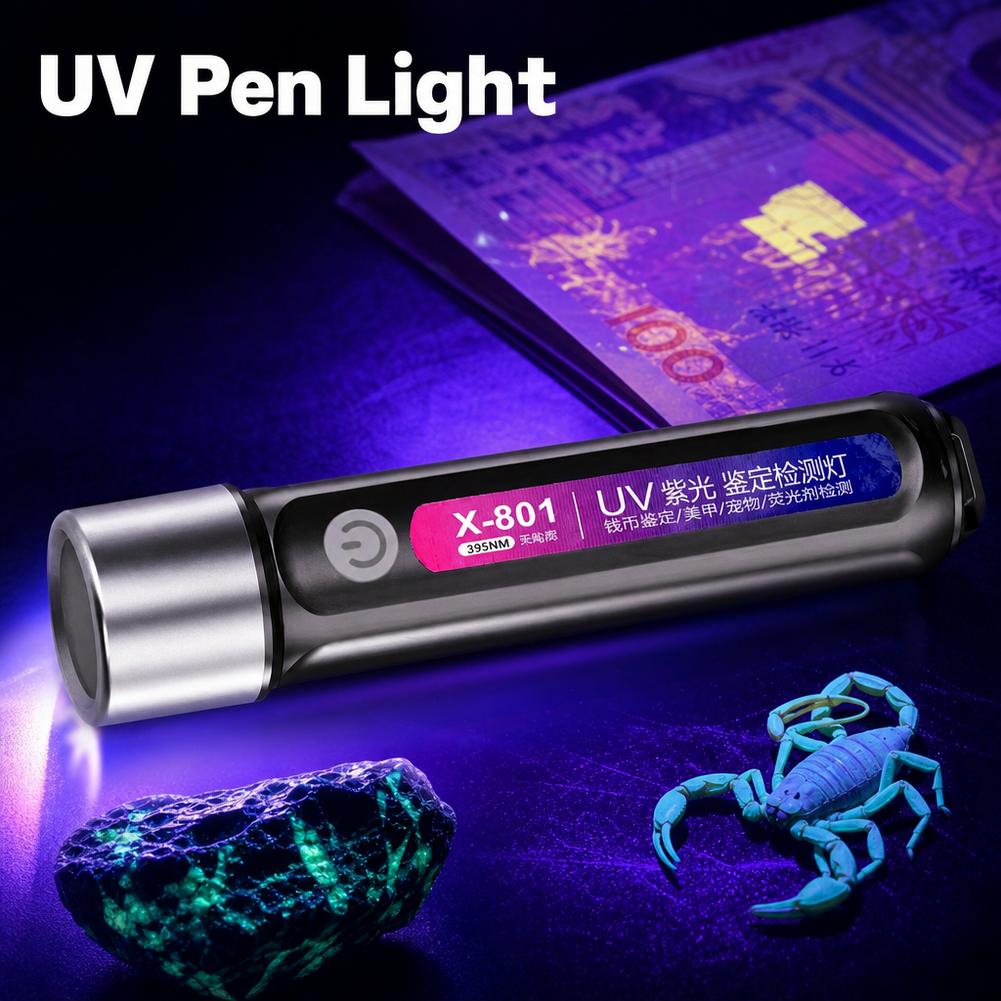 Mini UV LED Blacklight Flashli - đánh giá và giá Uv Led Lamp Nail