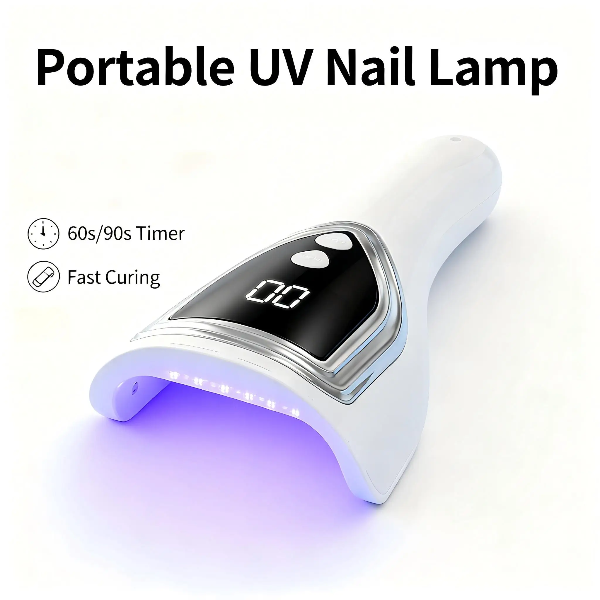 Portable UV Nail Lamp,Recharge - đánh giá và giá Uv Led Lamp Nail