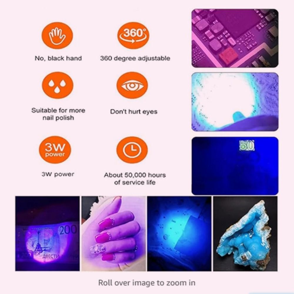 Portable 5W/3W UV Led Nail Lam - đánh giá và giá Uv Led Lamp Nail