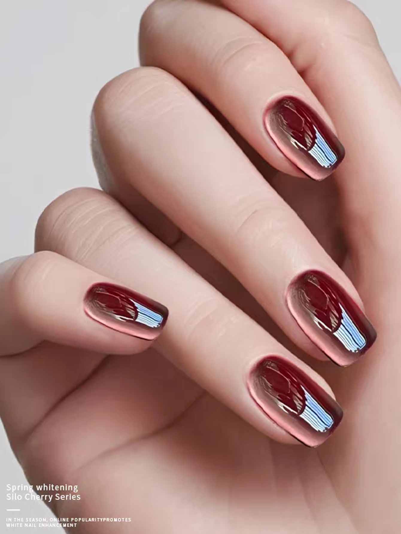 1PC 12ML Drunken Tango Cat Eye - đánh giá và giá Nail Art Burgundy