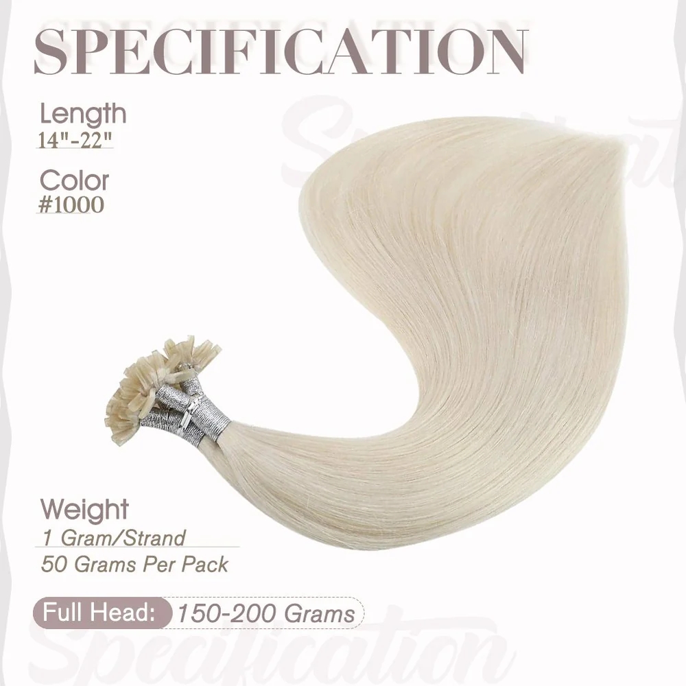 Full Shine Hot Fusion Hair Ext - đánh giá và giá Nail Art Glossy