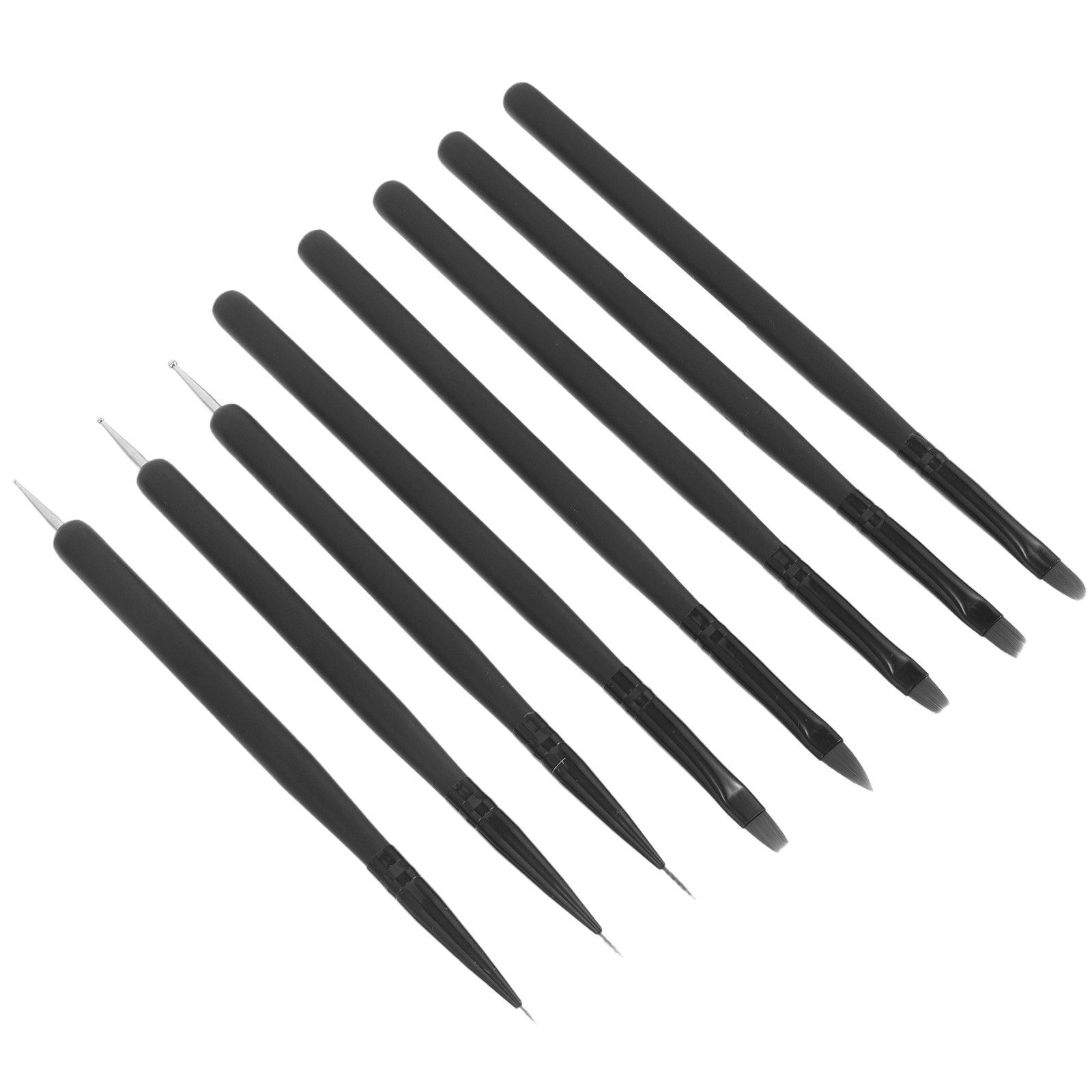 8Pcs Professional Nail Art Bru - đánh giá và giá Nail Art Elegant