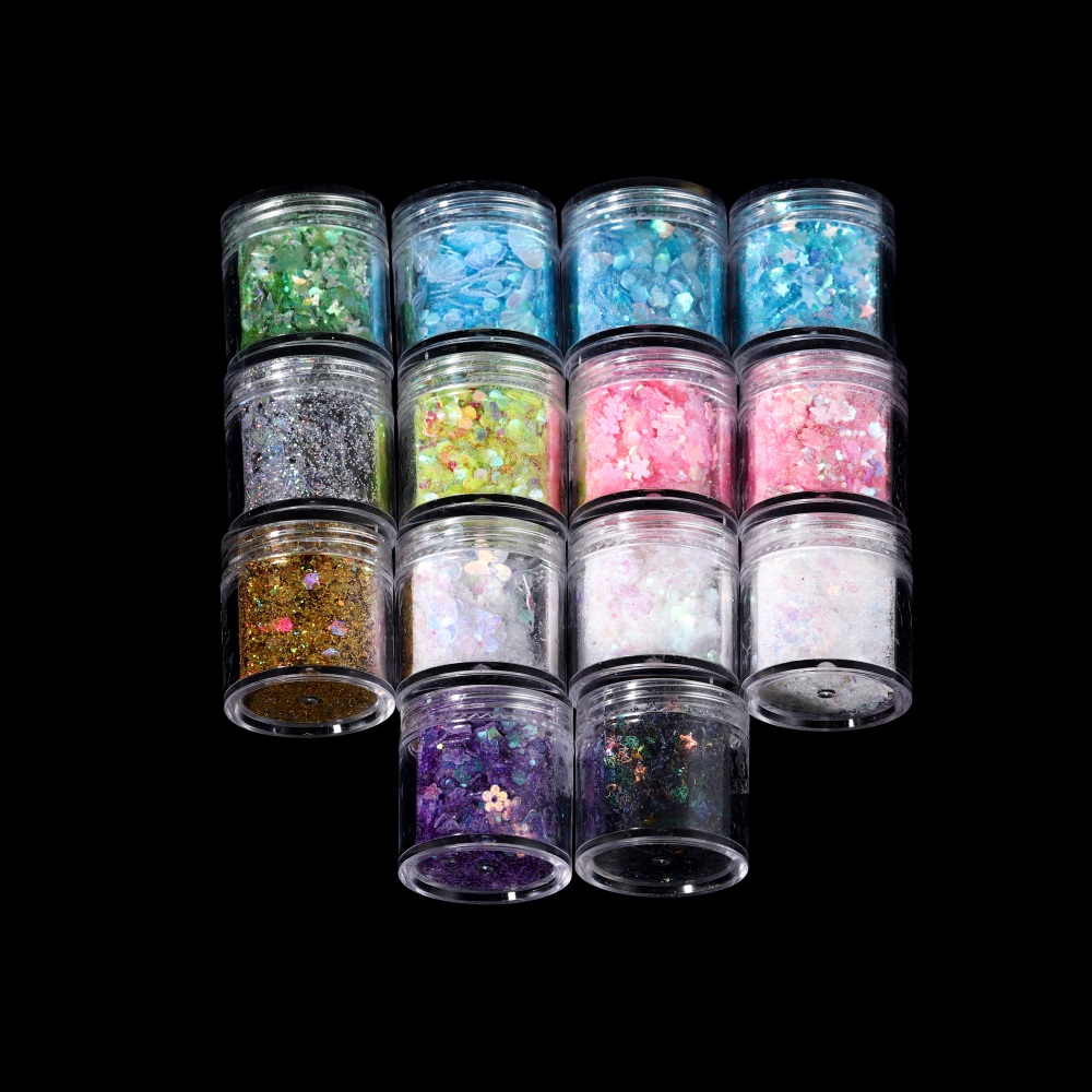 10 Ml/hộp Lấp Lánh Nhựa Dính T - đánh giá và giá Nail Art Glossy