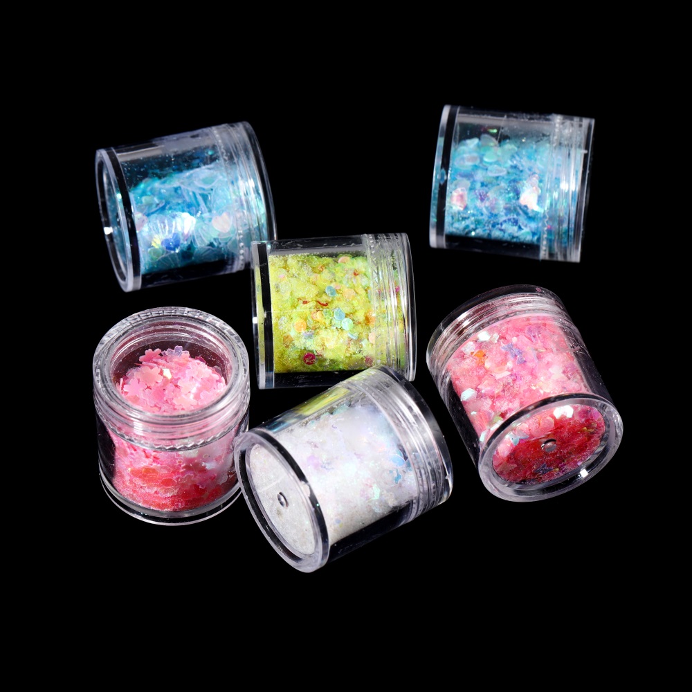 10 Ml/hộp Lấp Lánh Nhựa Dính T - đánh giá và giá Nail Art Glossy