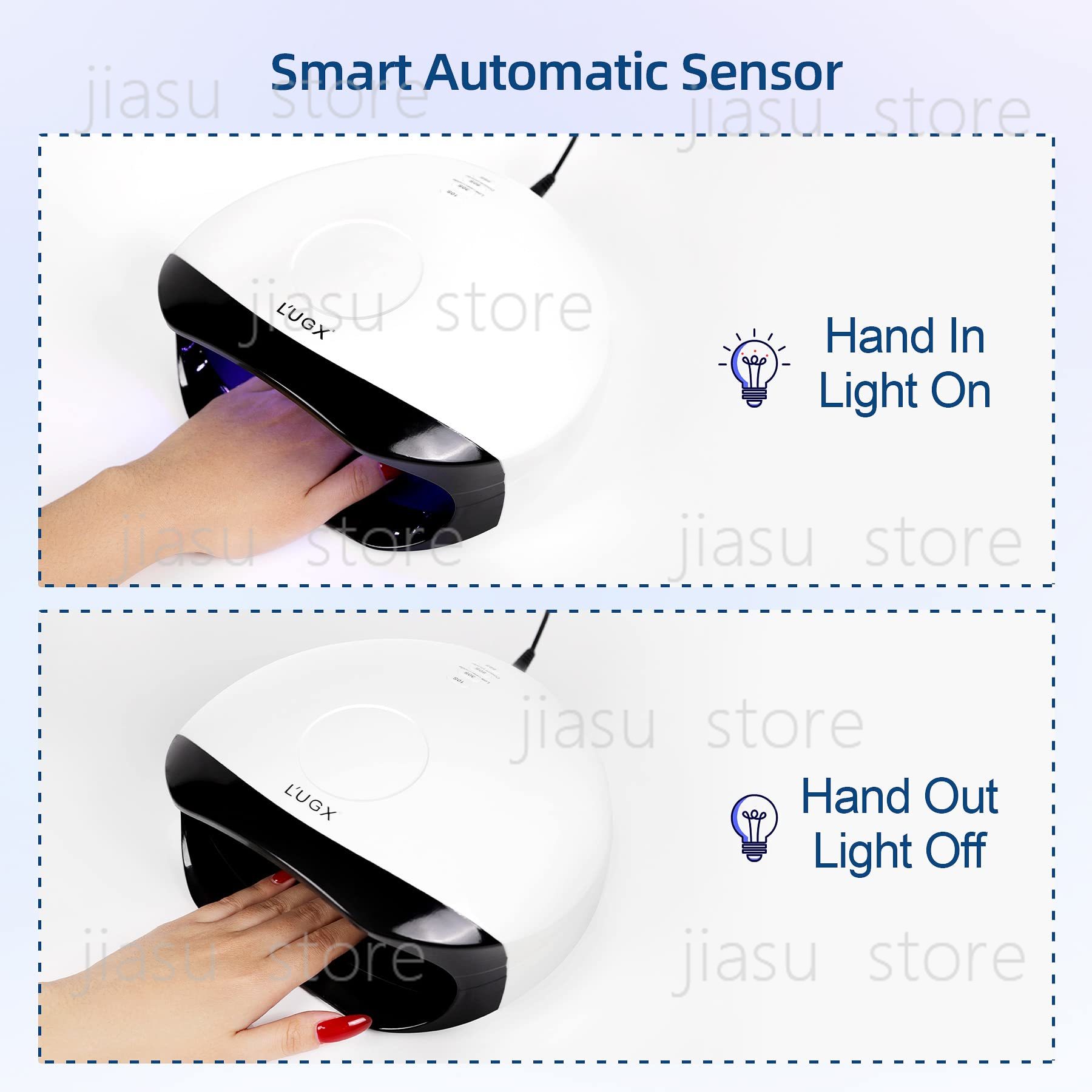 LUGX Hot Sale 56W Manicure Nai - đánh giá và giá Uv Led Lamp Nail