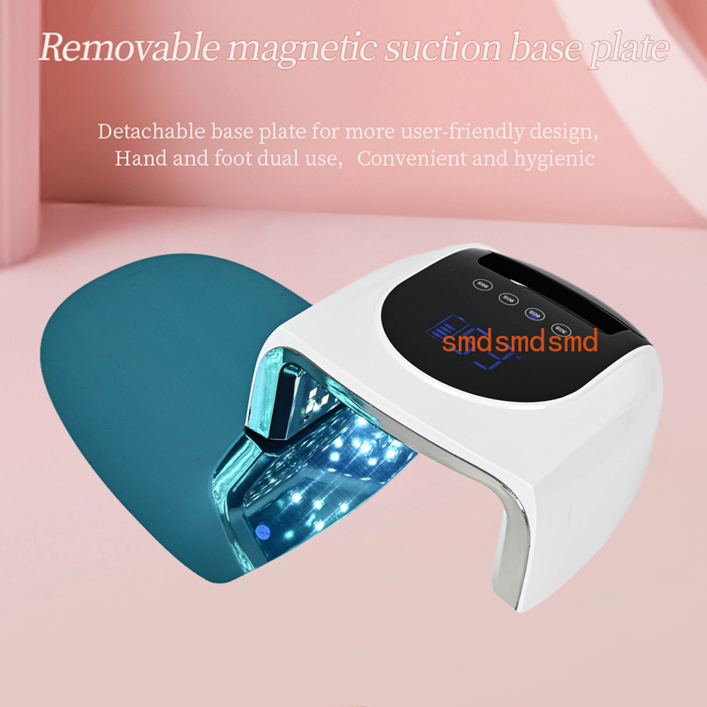 Rechargeable 96W Nail Lamp wit - đánh giá và giá Uv Led Lamp Nail