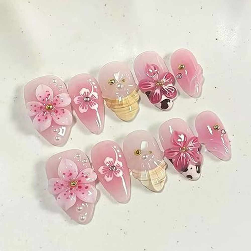 Floral 3D Nail Art Silicone Mo - đánh giá và giá Nail Art Elegant