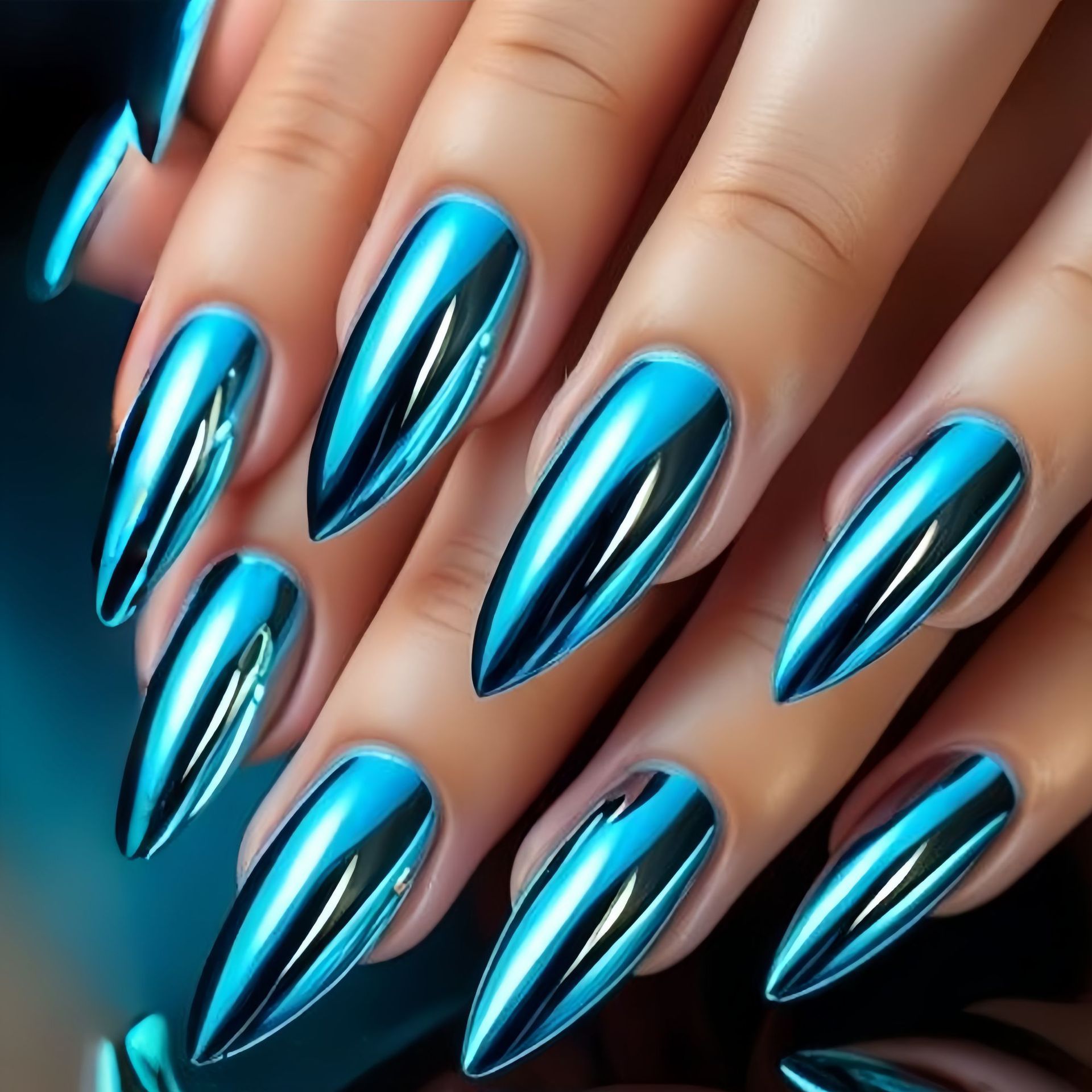 Medium fake nails for women  g - đánh giá và giá Nail Art Glossy